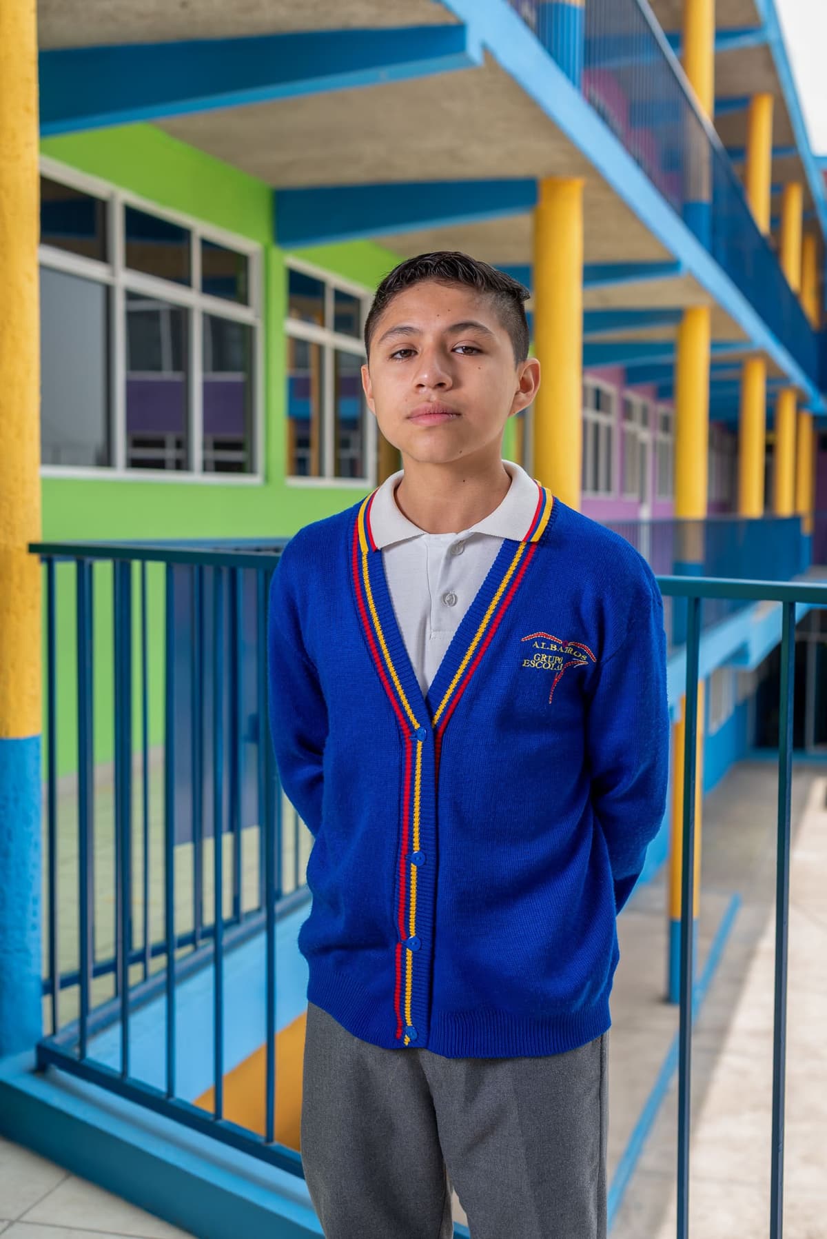 Liam Antuan, ganador de la Olimpiada del Conocimiento